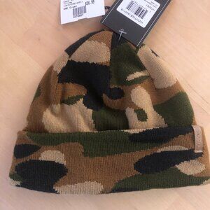 Tilley Beanie Camo Toque New With Tags Merino Wool NWT